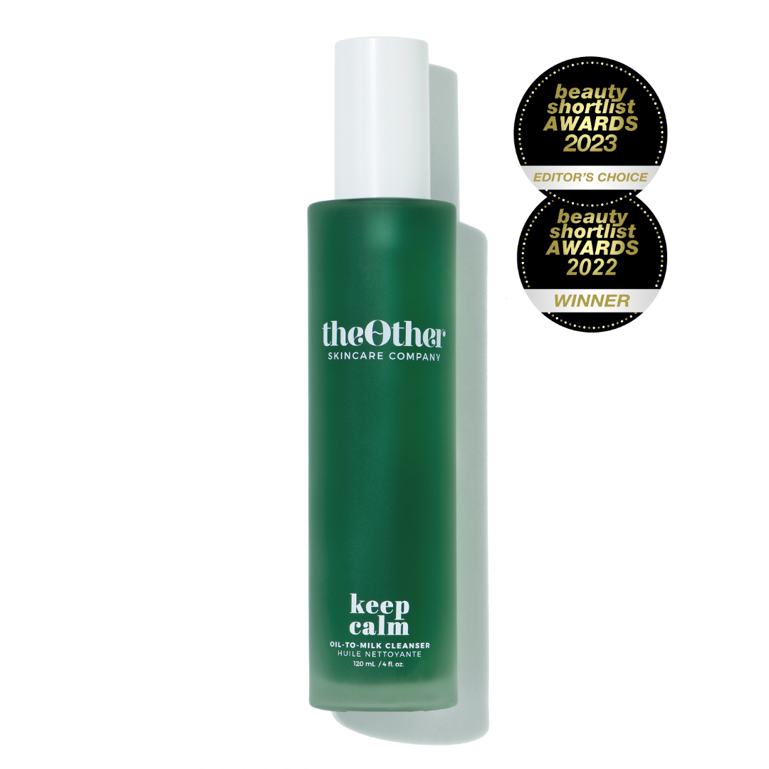 Keep Calm oil to milk cleanser